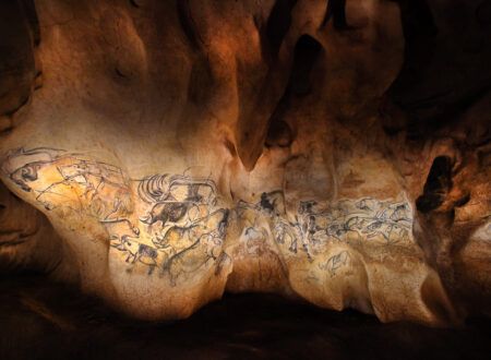 La Grotte Chauvet - le-panneau-des-lions©Patrick-Aventurier